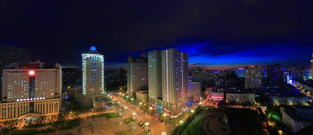 鉆石城中央商務(wù)區夜景(1)