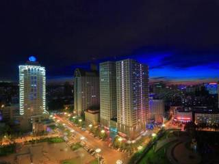 鉆石城中央商務(wù)區夜景